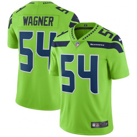 Men's Seattle Seahawks Bobby Wagner Limited Rush Untouchable Jersey Green