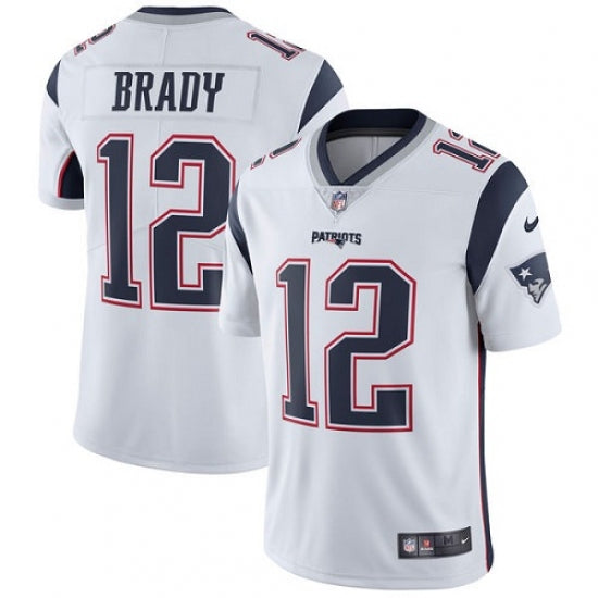 Youth New England Patriots Tom Brady Limited Player Jersey White