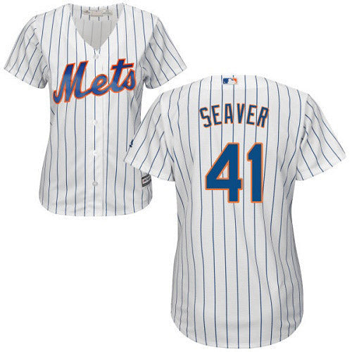 Women's New York Mets Tom Seaver Replica Home Jersey - White